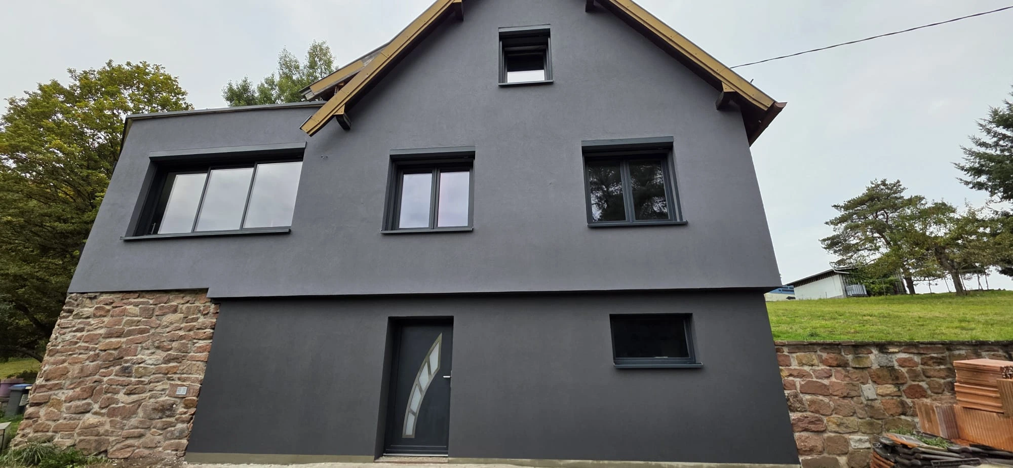 Déclaration préalable pour modification de façade et menuiseries