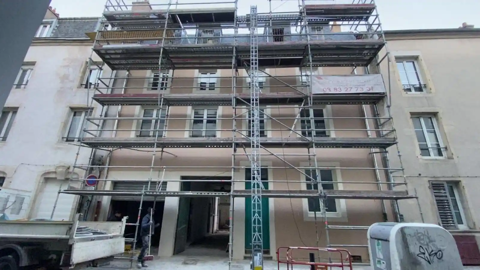 Déclaration préalable ravalement façade en secteur urbain
